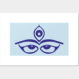 SHIVA Eyes Posters and Art